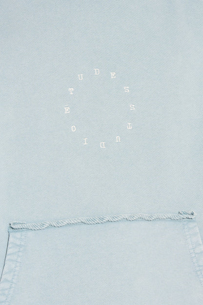ÉTUDES STUDIO RELAX HOODIE CIRCLE BLUE GRAY 5