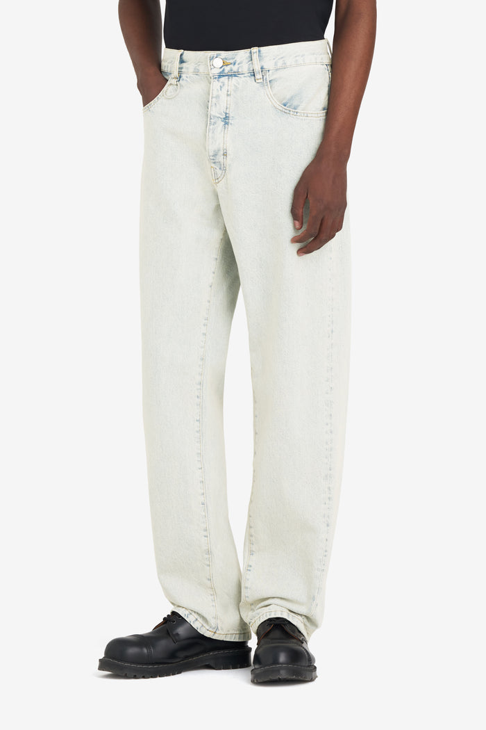 ETUDES STUDIO RELAX JEANS PANT BLEACH BLUE 1