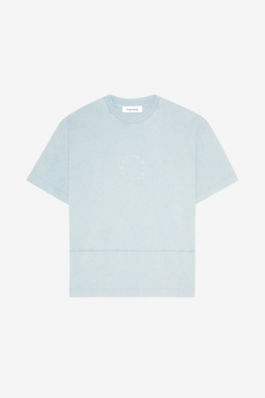 ÉTUDES STUDIO RELAX T-SHIRT CIRCLE BLUE GRAY 1