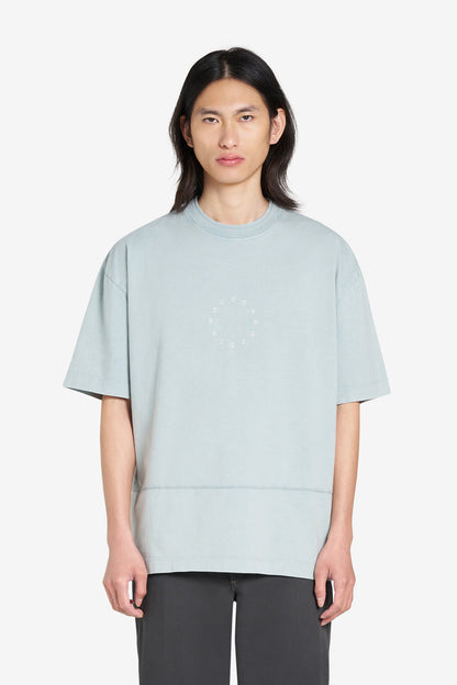 RELAX T-SHIRT CIRCLE XXS / BLUE GRAY
