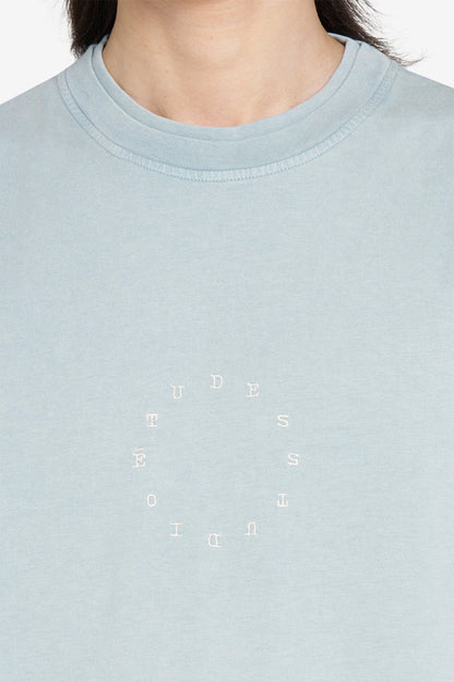 ÉTUDES STUDIO RELAX T-SHIRT CIRCLE BLUE GRAY 2