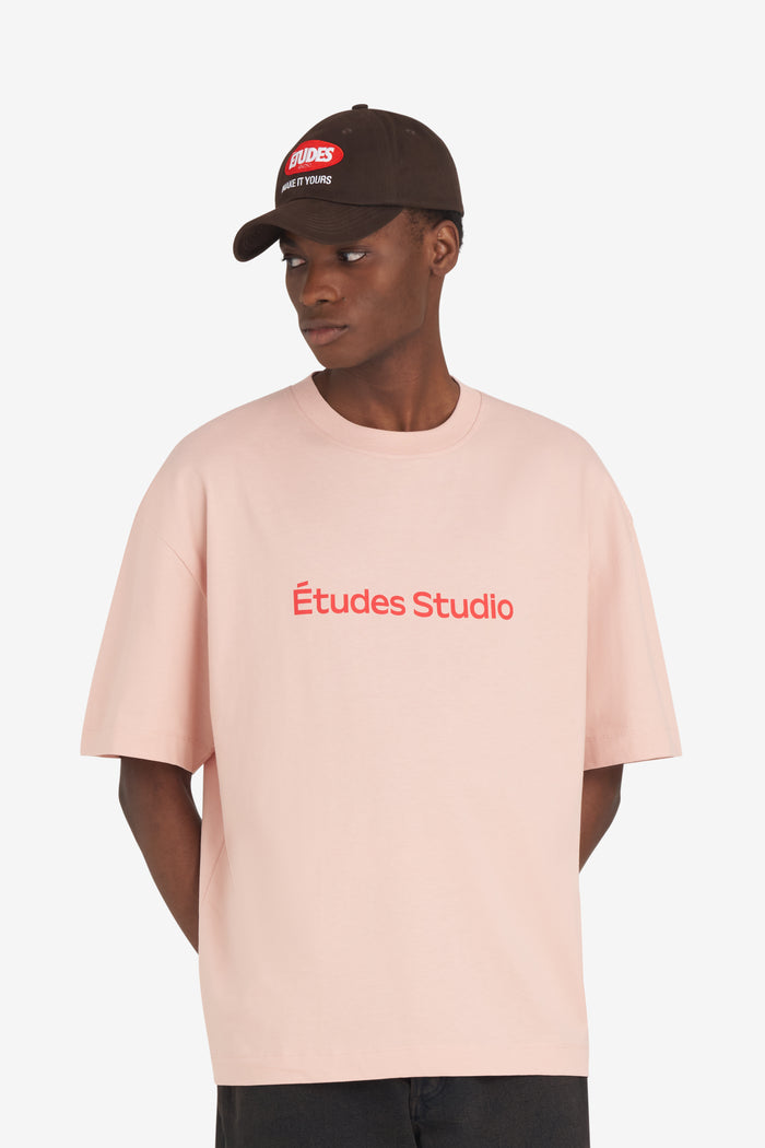 ETUDES STUDIO RELAX T-SHIRT ETUDES PINK 2