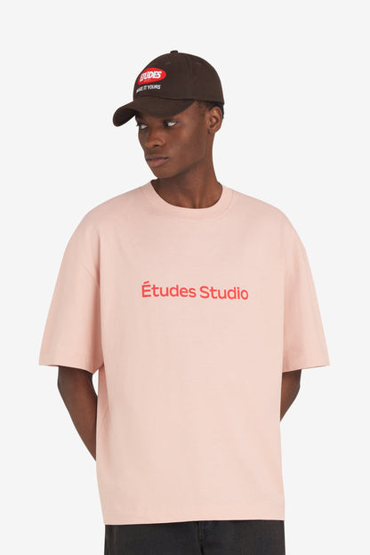 ETUDES STUDIO RELAX T-SHIRT ETUDES PINK 2