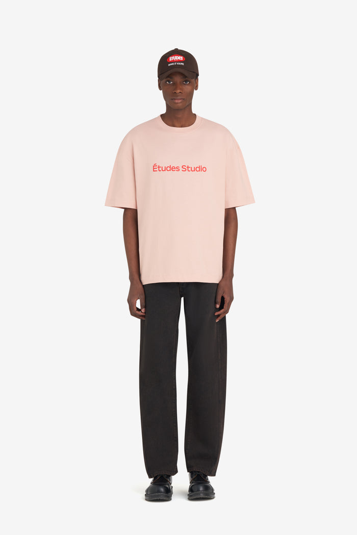 ETUDES STUDIO RELAX T-SHIRT ETUDES PINK 3