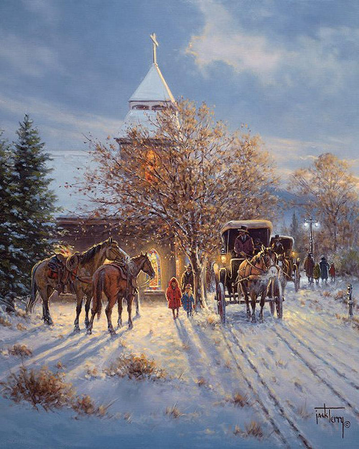 Remembering Sunday Western Art Prints by Jack Terry