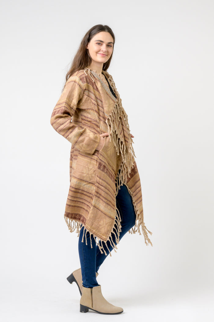 Rhea Nepali Plain Jhalar Robe (Assorted)