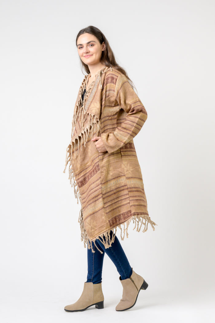Rhea Nepali Plain Jhalar Robe (Assorted)