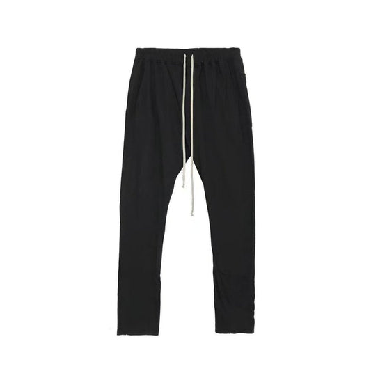 RICK OWENS DRKSHDW Men's Berlin Drawstring Black Pants RN
