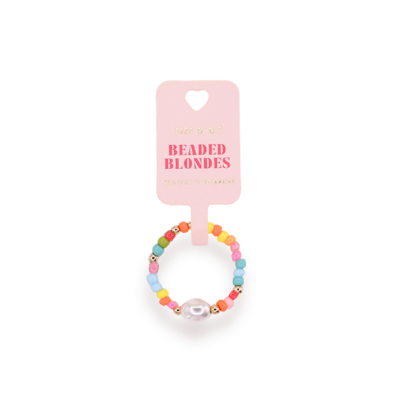 Ring Sprinkle Snowcone Pearl