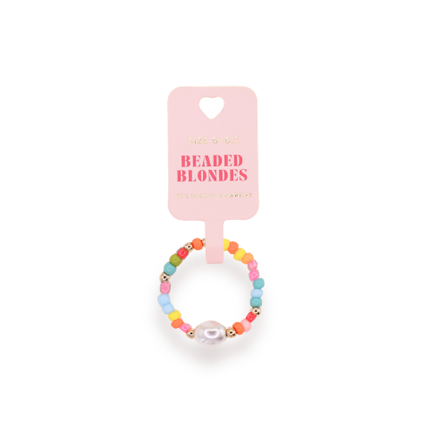Ring Sprinkle Snowcone Pearl