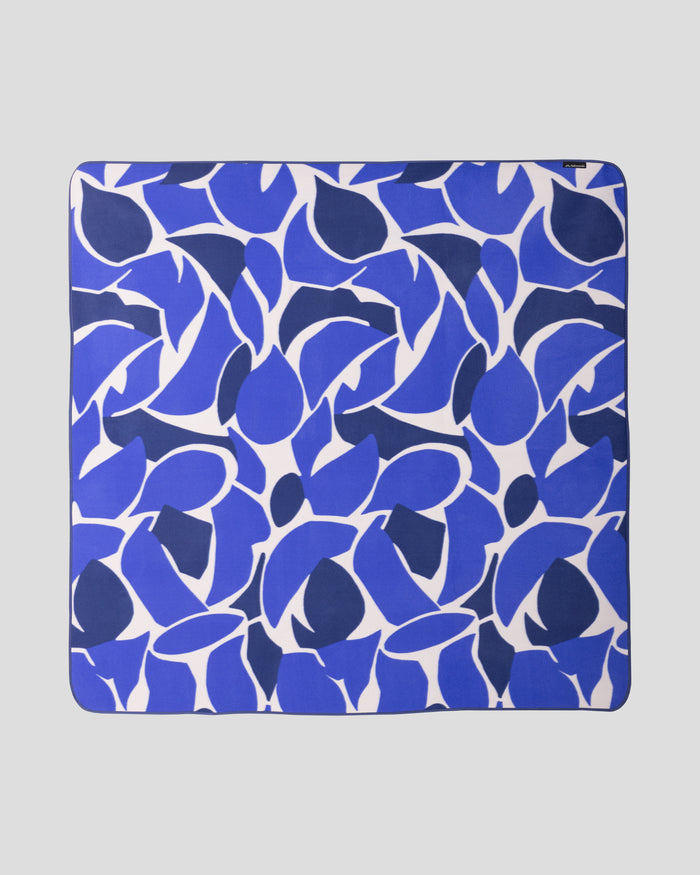 Roamer Picnic Rug - Medium - Dark Peri Forest Floor Print