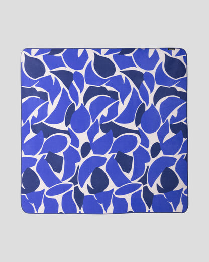 Roamer Picnic Rug - Medium - Dark Peri Forest Floor Print
