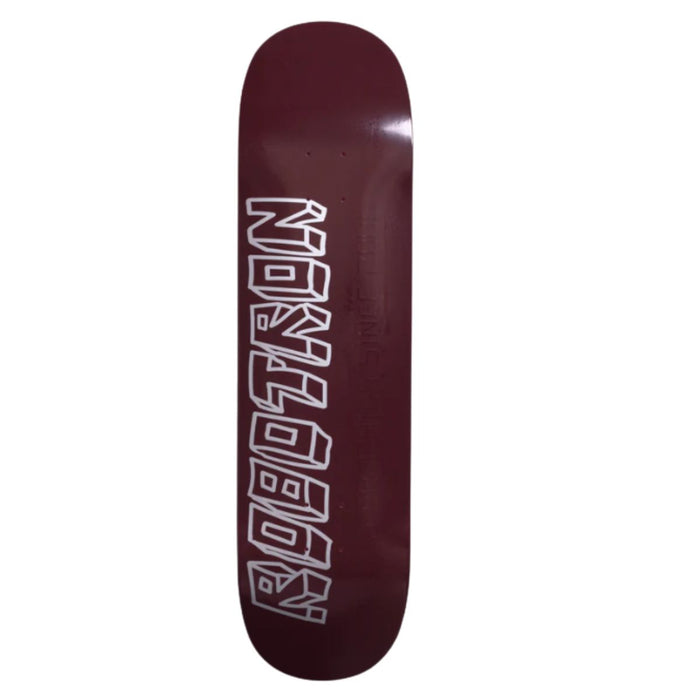 Robotron Boring Graphic Deck 8.7 OG Robo Shape Burgundy