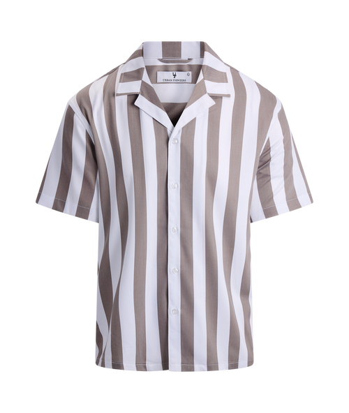 Urban Pioneers Male Rodrigo SS Shirt SS SHIRT CHOCOLATE CHIP