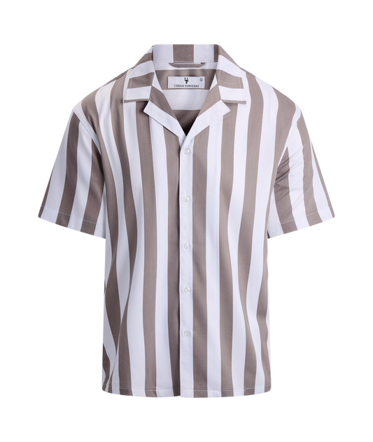 Urban Pioneers Male Rodrigo SS Shirt SS SHIRT CHOCOLATE CHIP