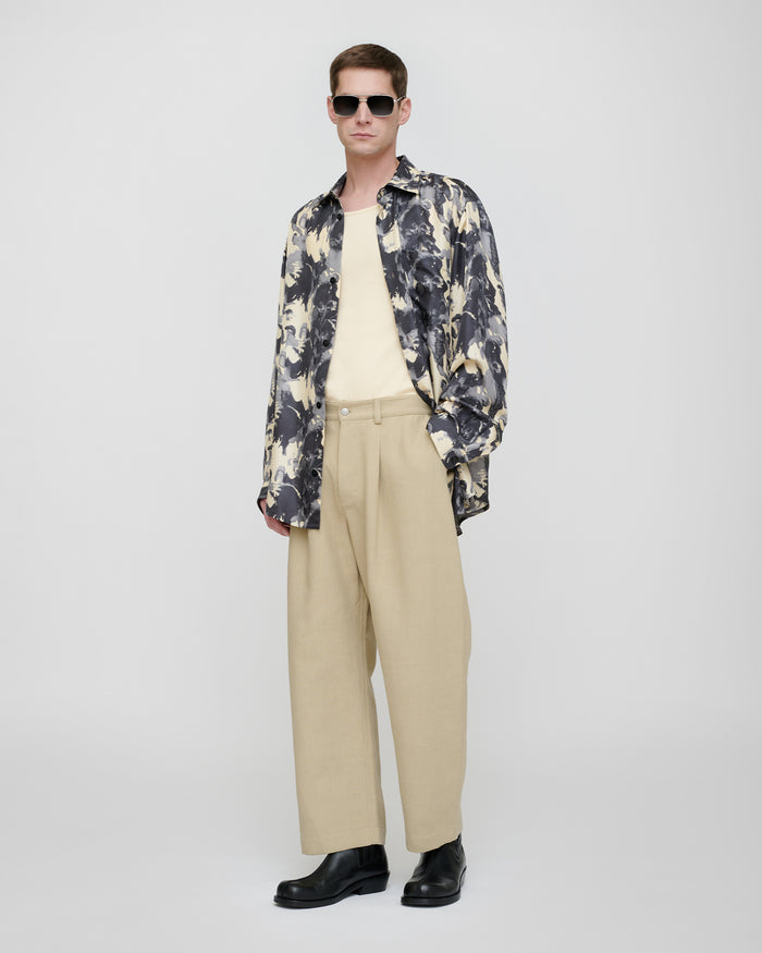 Roldan - Trousers - Sand