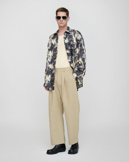 Roldan - Trousers - Sand