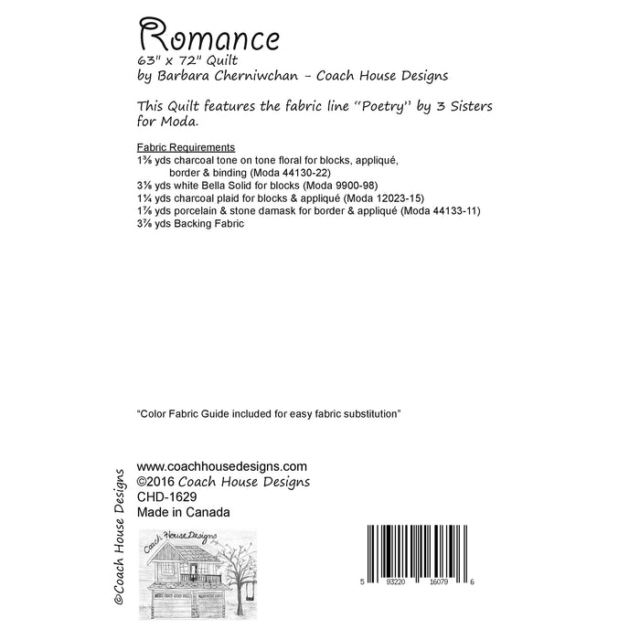 Romance Quilt Pattern