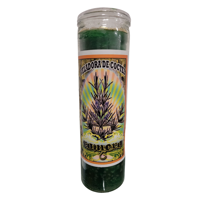 Romero Veladora Preparada / Rosemary Prepared Candle