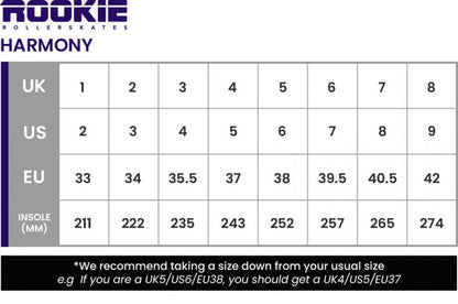 Rookie Rollerskates Harmony Leopard