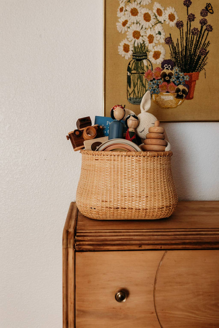 Rosie the Riveter 7.5" Wooden Doll