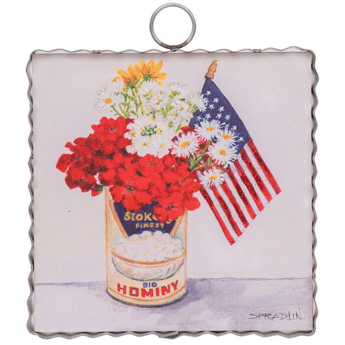 Round Top Print Mini Big Hominy