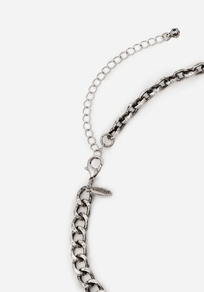 Rowan Moth Mixed Chain Necklace