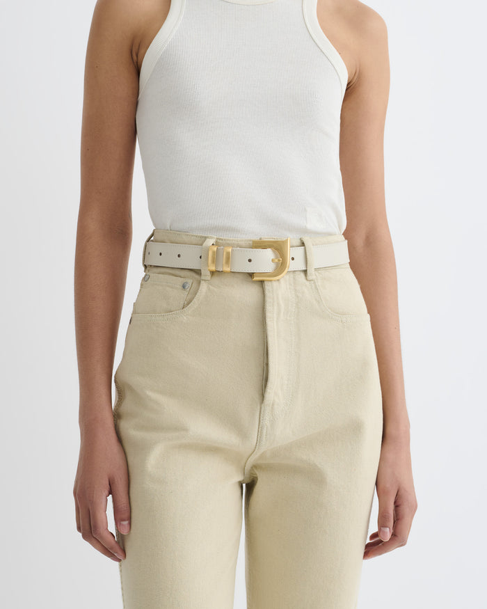 Ryker - Monogram belt - Off White
