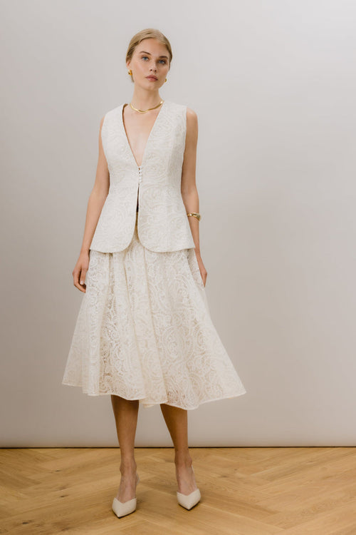 Urban Pioneers Female Safron Skirt SKIRT CREAM