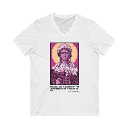 Saint Agatha Unisex V-Neck