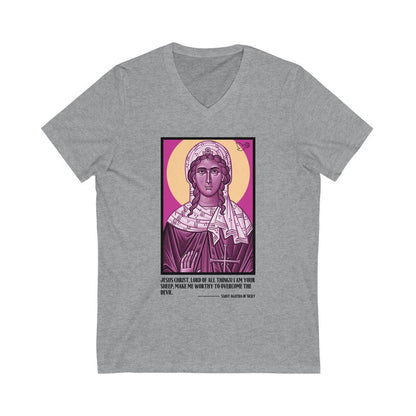 Saint Agatha Unisex V-Neck