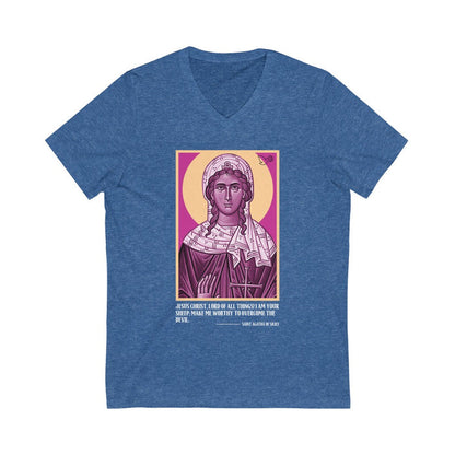 Saint Agatha Unisex V-Neck