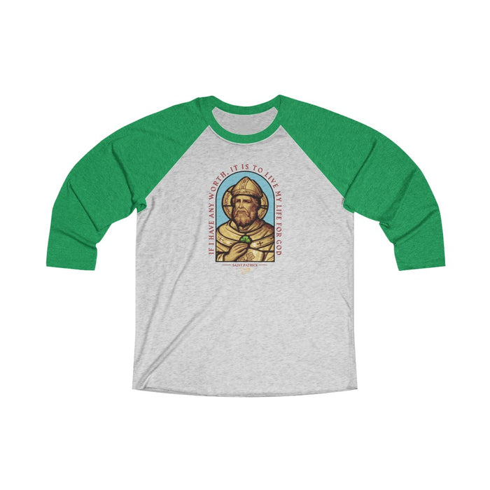 Saint Patrick Unisex Baseball Shirt