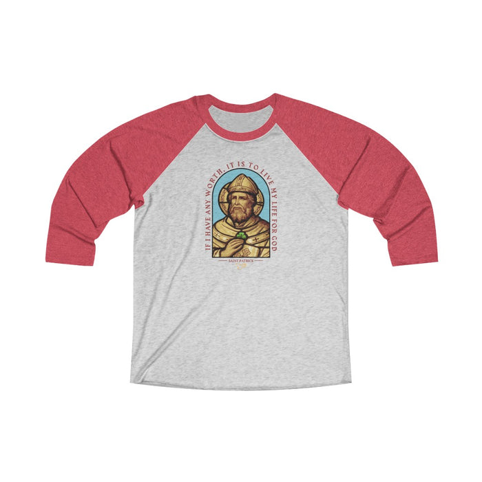Saint Patrick Unisex Baseball Shirt