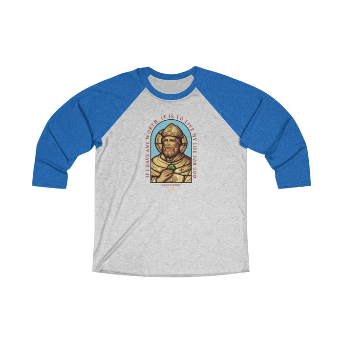 Saint Patrick Unisex Baseball Shirt