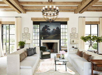 Salt and Pepper Brown Cowhide Rug #B3383