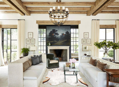 Salt and Pepper Brown Cowhide Rug #B3384