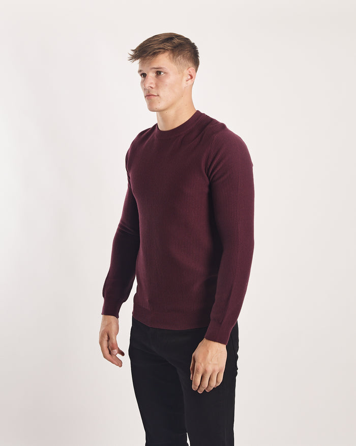 Sam Sweater Wine Port