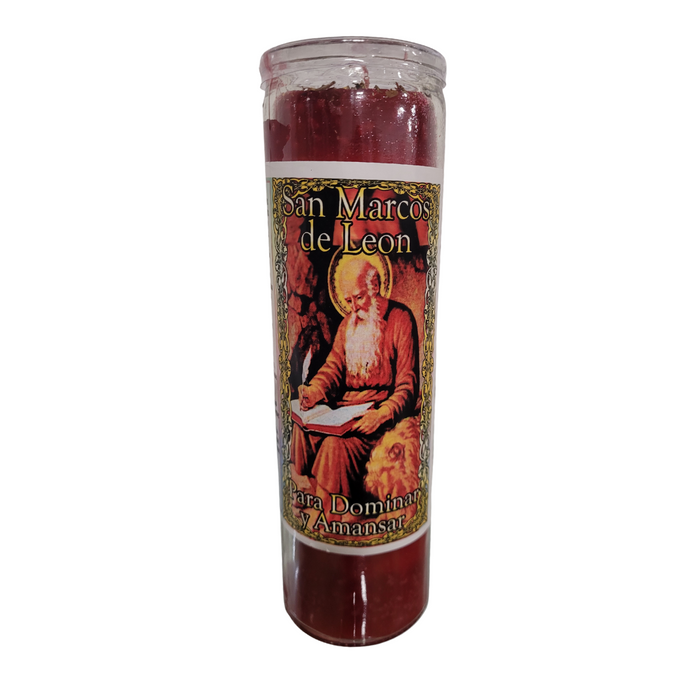 San Marcos De Leon Veladora Preparada / San Marcos De Leon Prepared Candle