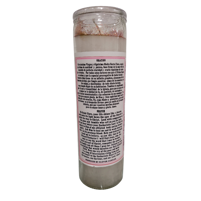 Santa Clara Veladora Preparada / Santa Clara Prepared Candle
