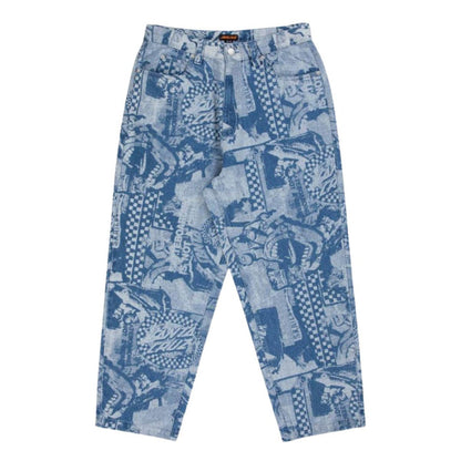Santa Cruz Big Pants Stonewash Collage
