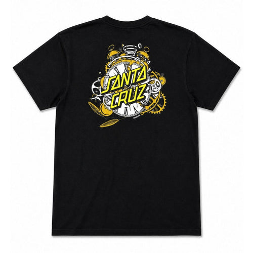 Santa Cruz Grabke Exploding Dot T-Shirt Black