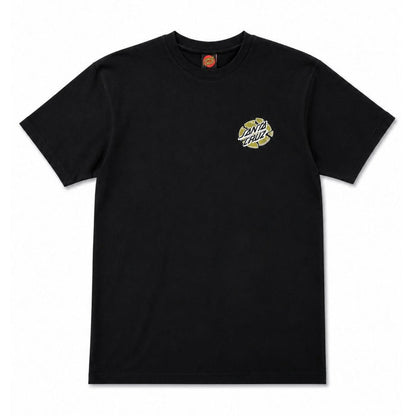 Santa Cruz Grabke Exploding Dot T-Shirt Black