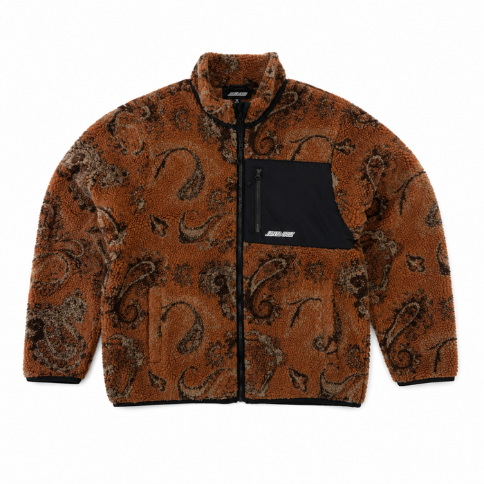 Santa Cruz Out Freestyle Jacket Rust Paisley