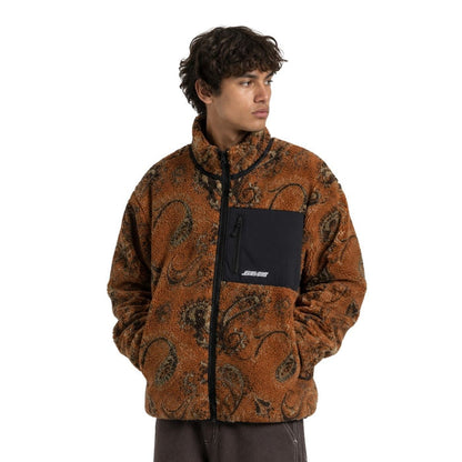 Santa Cruz Out Freestyle Jacket Rust Paisley
