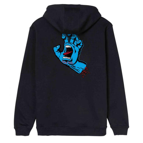 Santa Cruz Screaming Hand Hoodie Black