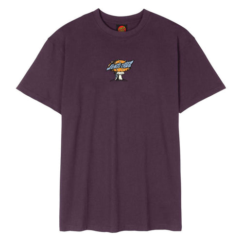 Santa Cruz Winkowski Alien Creep T-Shirt Blackcurrant