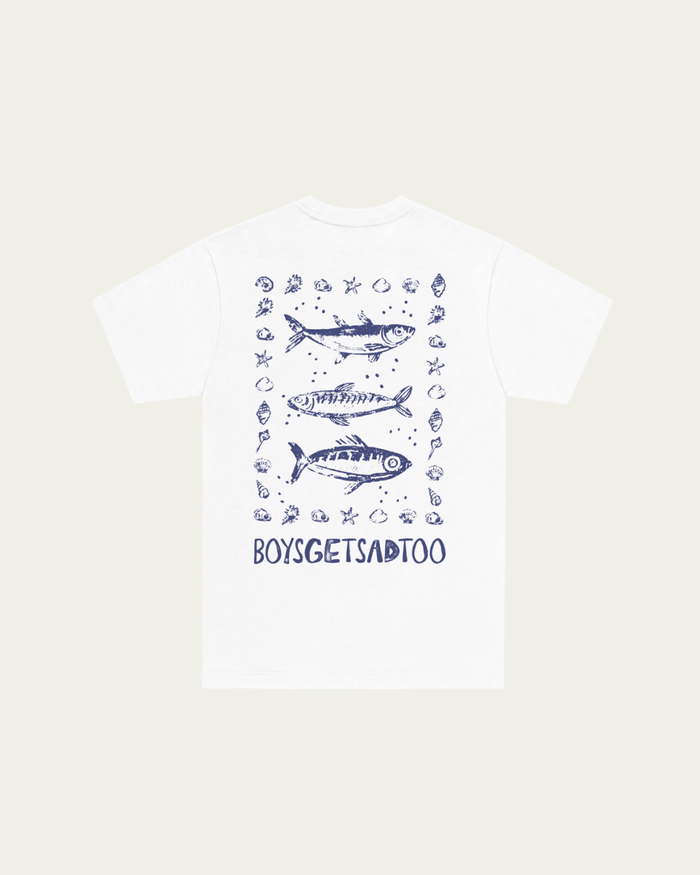 SARDINES WHITE TEE