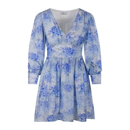 Urban Pioneers Female Sasha Dress DRESS BLUE FLOWER AOP