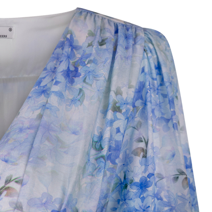 Urban Pioneers Female Sasha Dress DRESS BLUE FLOWER AOP